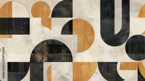 Striking Abstract Background Illustration Boasting Geometric Graphic Elements