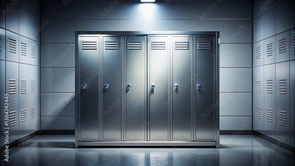 Industrial minimalism. A product locker's rhythmic clang. Contemporary. Industrial minimalism. A product locker's rhythmic clang. Contemporary.