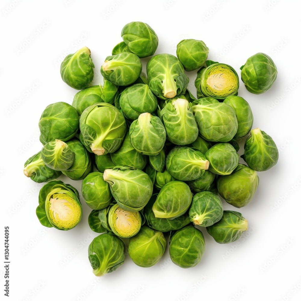 Fresh Green Brussels Sprouts Pile Close Up Vegetable Food Photo Healthy Eating Fresh Green Brussels Sprouts Pile Close Up Vegetable Food Photo Healthy Eating