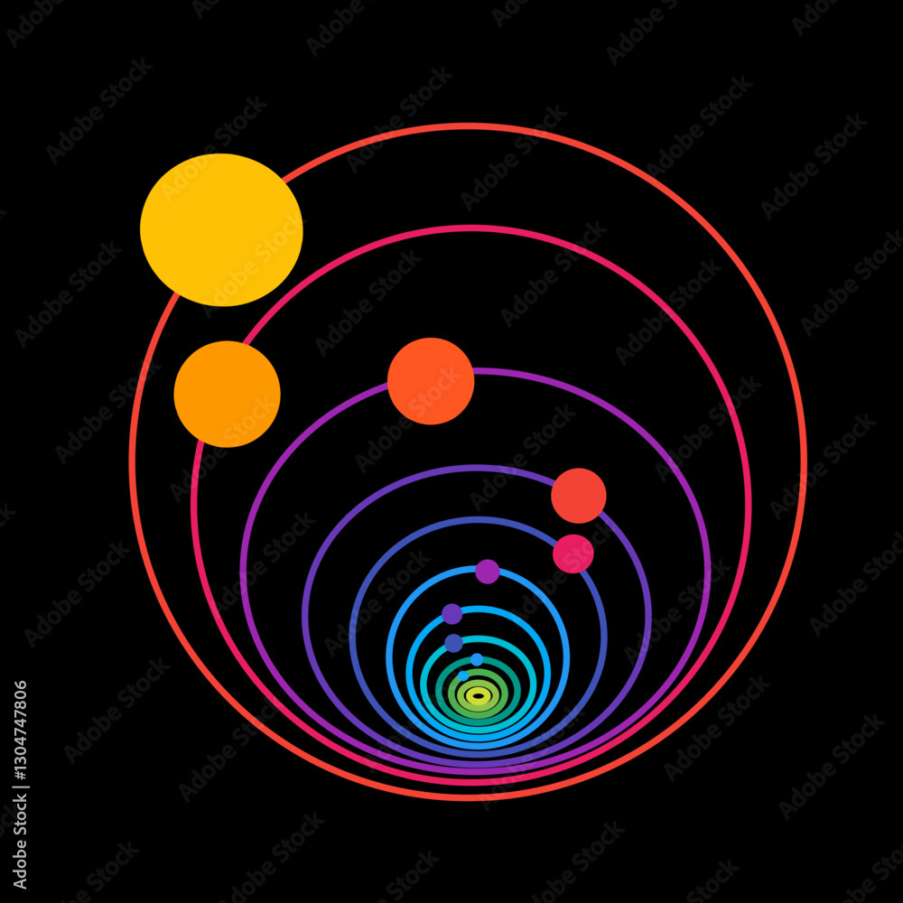 abstract background with circles abstract background with circles