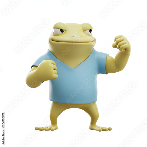 개구리, 두꺼비, 3D 개구리