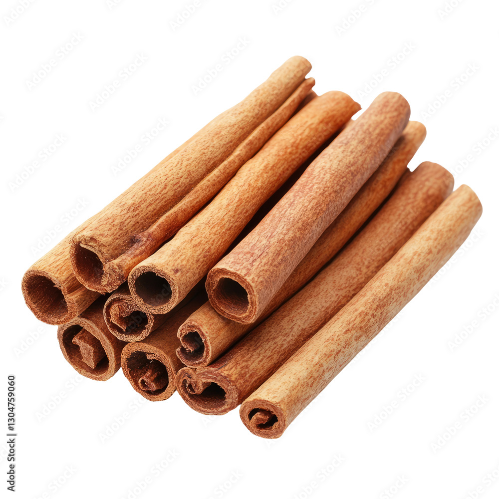 cinnamon sticks on white background cinnamon sticks on white background