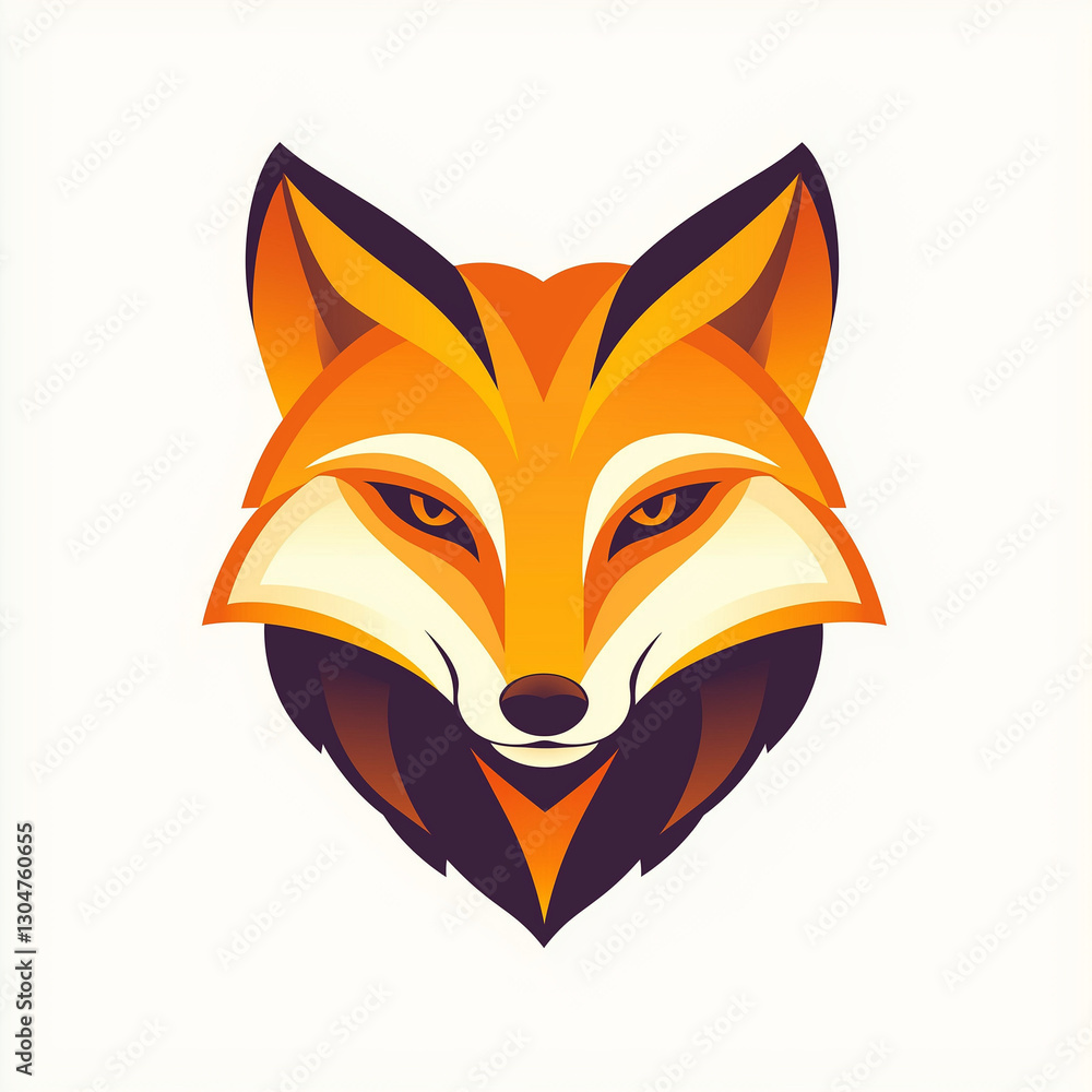 Obraz premium Fox portrait design