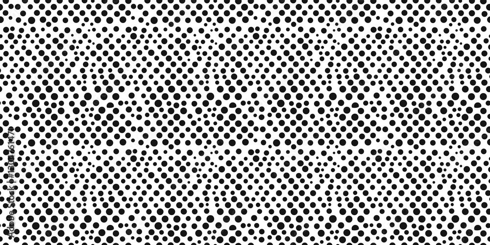 Seamless black and white polka dot pattern ideal for various design projects. background pattern dots Seamless black and white polka dot pattern ideal for various design projects. background pattern dots
