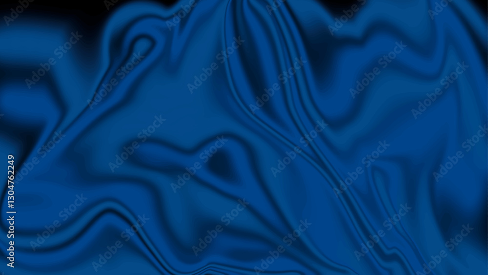 Obraz premium Abstract dark blue liquid marble texture background vector. Liquid marble pattern 