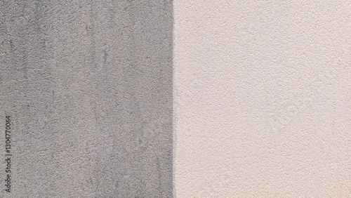 Enduit de mur avant et après nettoyage