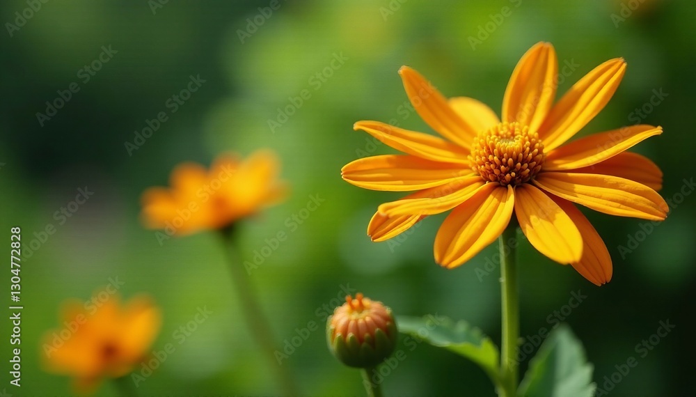 Beautiful arnica chamissonis foliosa flowers in natural setting, arnica, plant, garden Beautiful arnica chamissonis foliosa flowers in natural setting, arnica, plant, garden