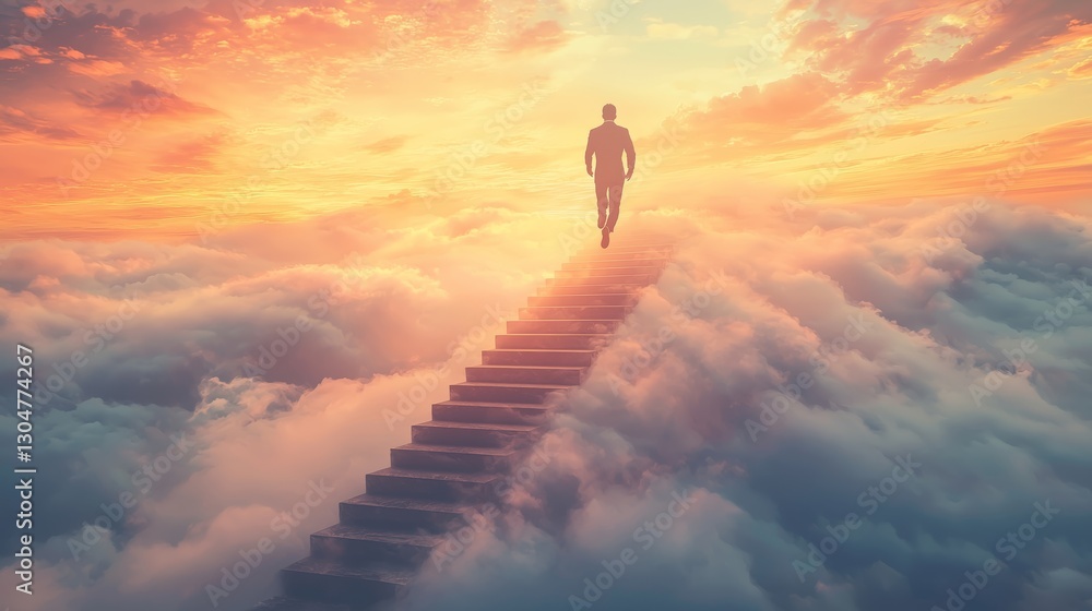 Journey Towards Hope and Dreams in Celestial Clouds Journey Towards Hope and Dreams in Celestial Clouds