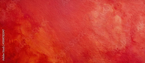 Abstract red watercolor painted paper background texture