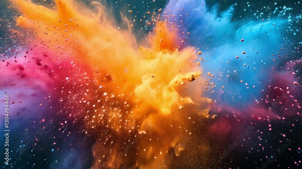 Abstract Color Explosion: A mesmerizing explosion of vibrant hues, bursting forth with dynamic energy in a captivating abstract art photograph. Abstract Color Explosion: A mesmerizing explosion of vibrant hues, bursting forth with dynamic energy in a captivating abstract art photograph.