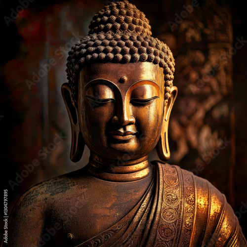 Wallpaper Mural buddha figure, statue Torontodigital.ca