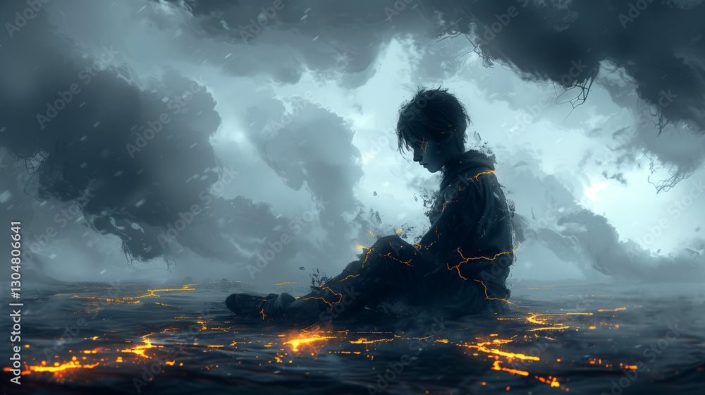 Obraz premium Depression