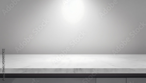 Wallpaper Mural Empty white marble table top Torontodigital.ca