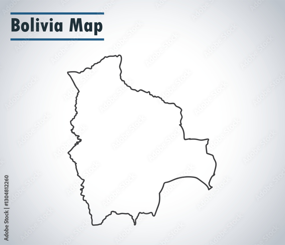 Obraz premium Bolivia, landlocked country of west-central South America