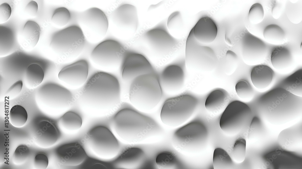 White clay abstract background, organic shapes, relief texture, high detail White clay abstract background, organic shapes, relief texture, high detail
