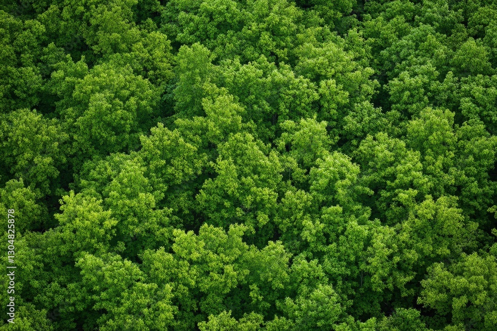A lush canopy of green tree tops fills the image, showcasing a vibrant and healthy forest ecosystem from an aerial perspective. A lush canopy of green tree tops fills the image, showcasing a vibrant and healthy forest ecosystem from an aerial perspective.