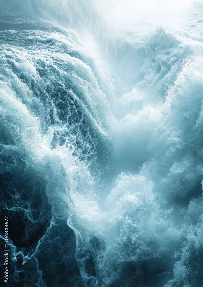 Captivating Turbulent Ocean Waves Creating Dynamic Patterns of Energy and Movement in a Serene Aquatic Landscape Captivating Turbulent Ocean Waves Creating Dynamic Patterns of Energy and Movement in a Serene Aquatic Landscape