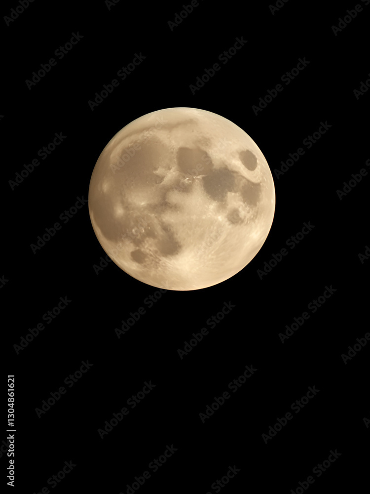 Fototapeta premium Mond, Luna, nachts, Himmel, zunehmend, All, Astronomie, Planet, Mondlicht, Natur, Astrologie, Wissenschaft, dunkel, lunar