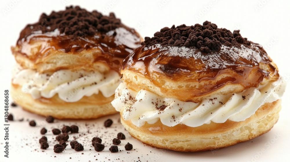 Delicious pastries, close-up, confectionery Delicious pastries, close-up, confectionery