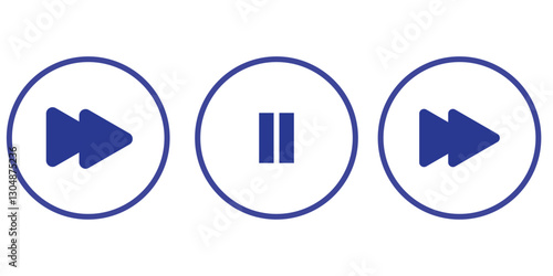 Play button flat icons on transparent backdrop. Digital web vector illustration design. play button icon set transparent background play button set png. EPS 10.