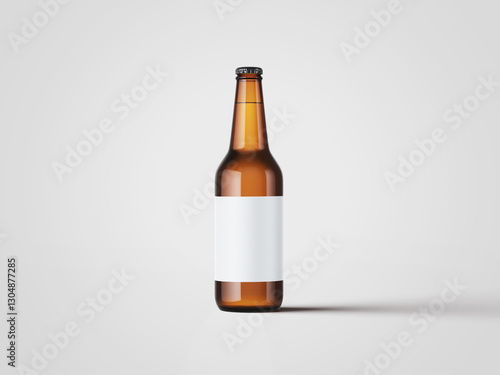 Fotografie Beer bottle mockup