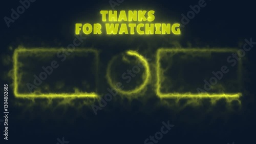 SABER EFFECT YOUTUBE END SCREEN - YOUTUBE OUTRO / Animated YouTube end screen 4