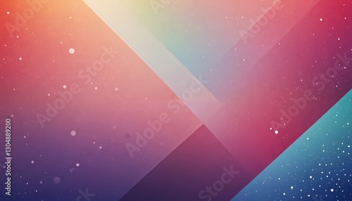 This abstract image features a gradient of pink, blue, and purple hues, with a diagonal diagonal line and scattered white dots, creating a dreamy, dreamy, and dreamy atmosphere