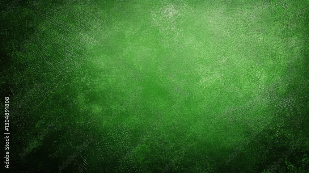 Naklejka premium A textured green background, evoking a natural, earthy feel, suitable for creative projects or digital designs.