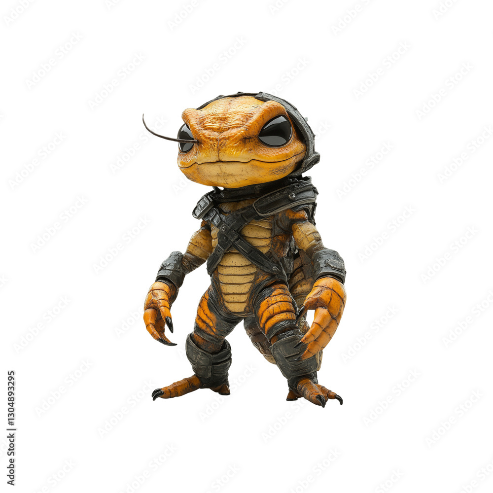 Armored Insect-like Creature, Fantasy Figure, Sci-Fi Character Render Armored Insect-like Creature, Fantasy Figure, Sci-Fi Character Render