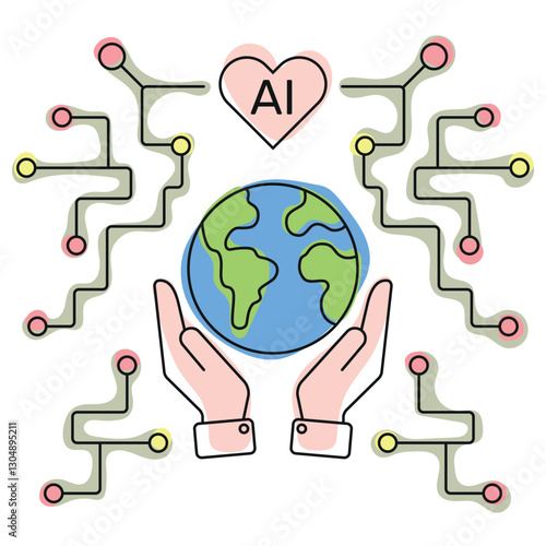 The Impact of AI on Technology the World and Society AI in Our Hands Helping People with AI