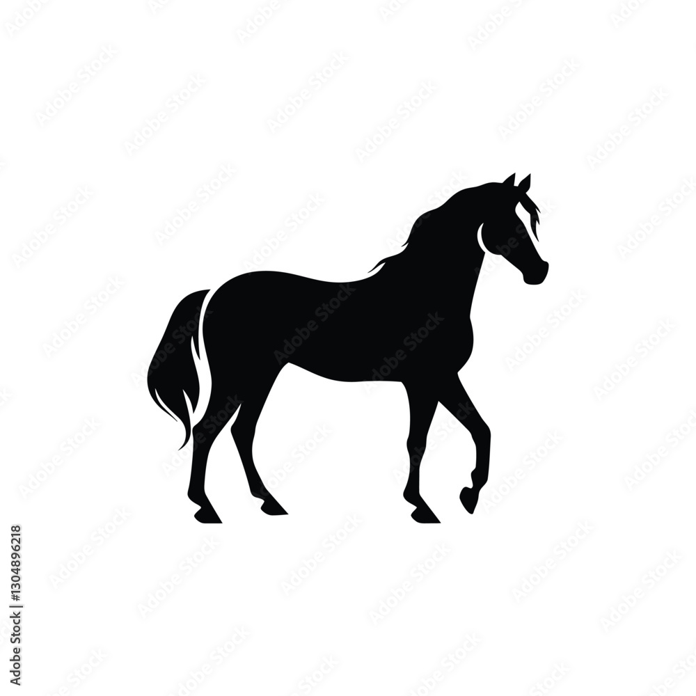Horse vector silhouette Horse vector silhouette