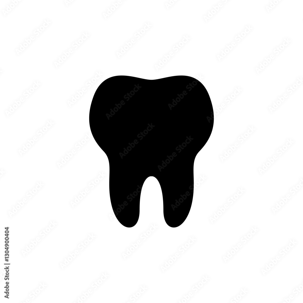 tooth icon, simple flat style, logo template sign symbol vector illustration pictogram, for ui or ux isolated on white for mobile app, editable tooth icon, simple flat style, logo template sign symbol vector illustration pictogram, for ui or ux isolated on white for mobile app, editable