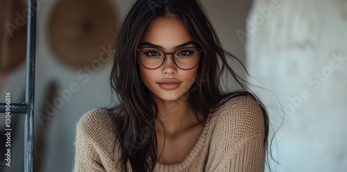 portrait of a young woman