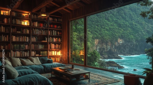 swimming pool at night