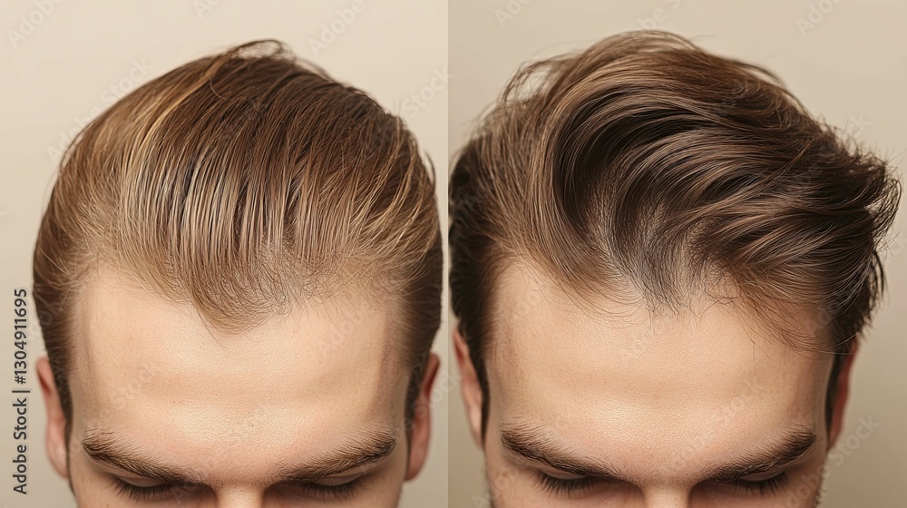 Before And After Hair Styling Transformation For Men Before And After Hair Styling Transformation For Men