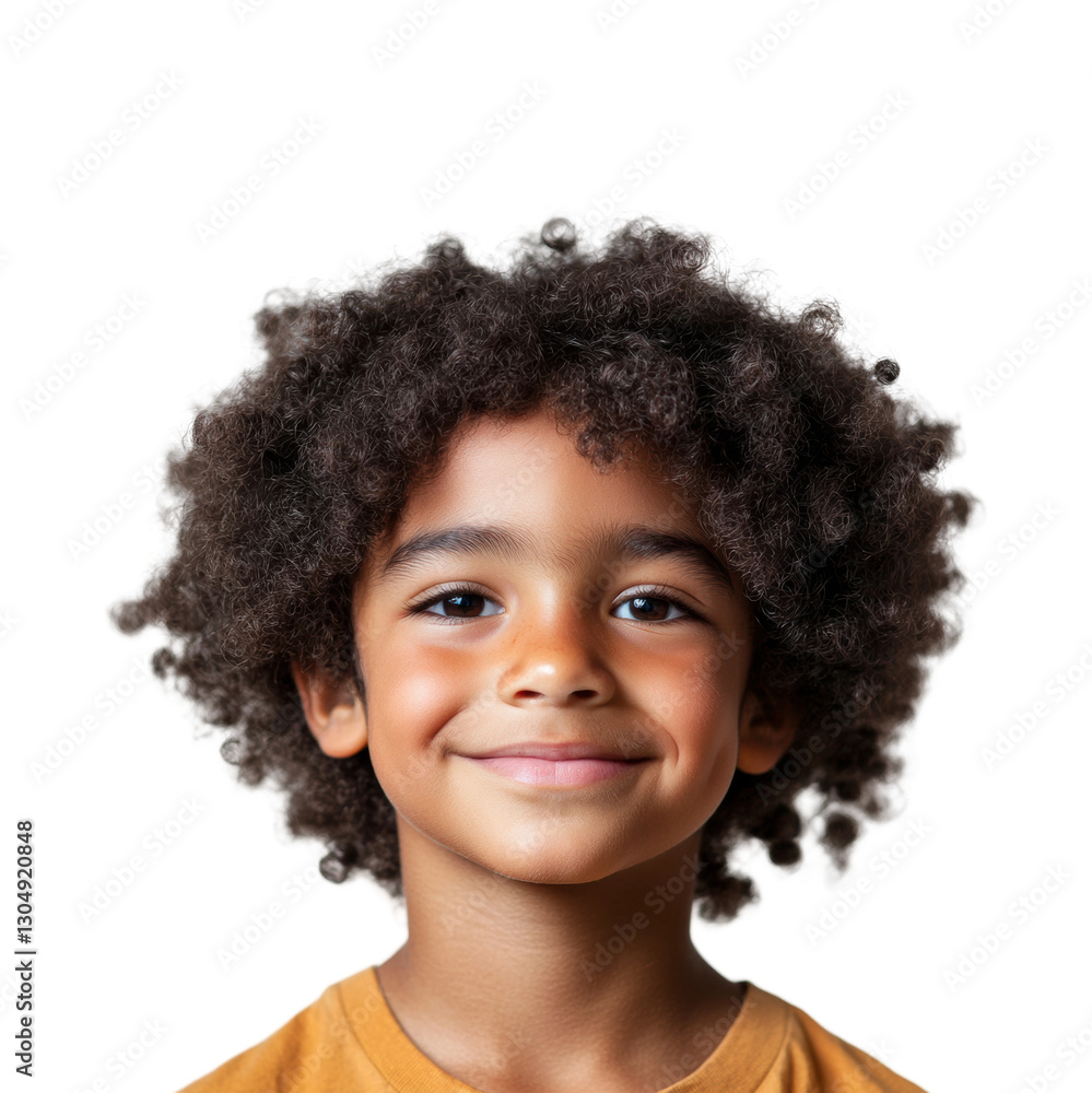 Smiling boy portrait neutral isolated on transparent background png Smiling boy portrait neutral isolated on transparent background png