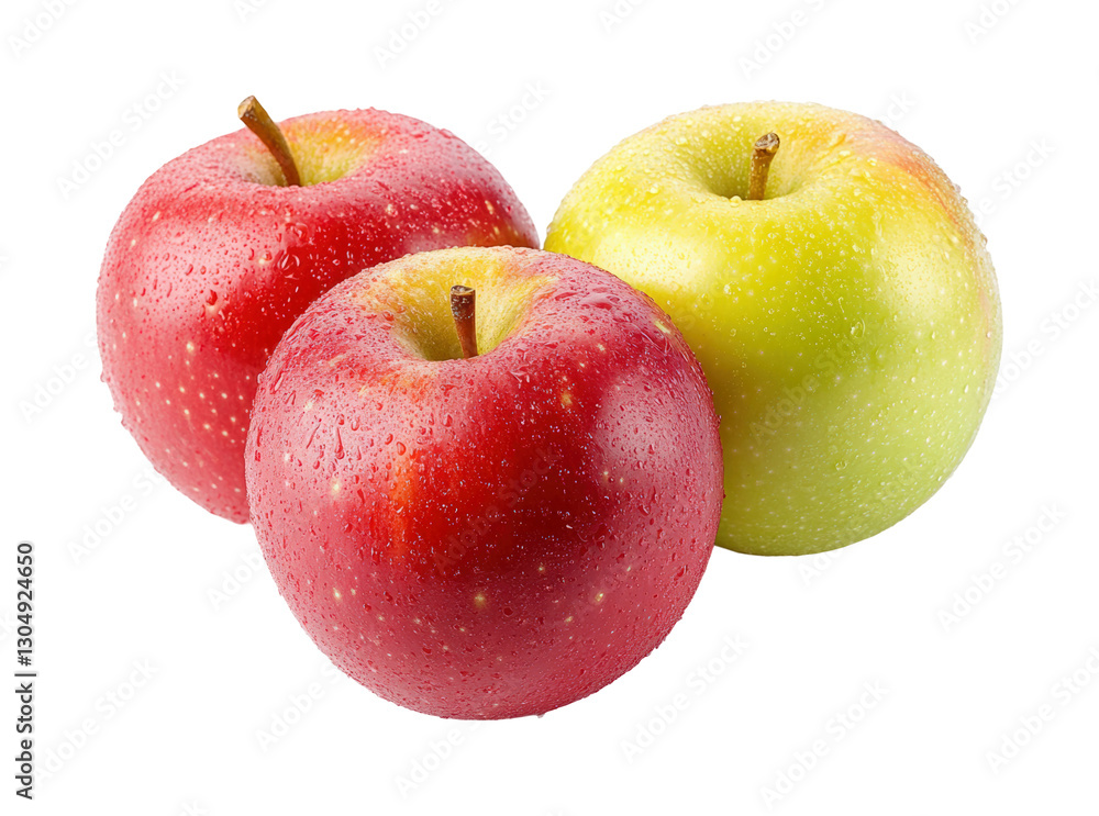 Fresh apples harvested orchard food natural isolated on transparent background png Fresh apples harvested orchard food natural isolated on transparent background png