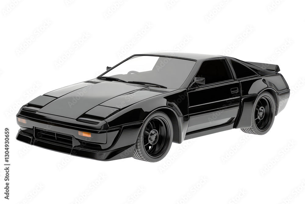 black car on transparent background black car on transparent background