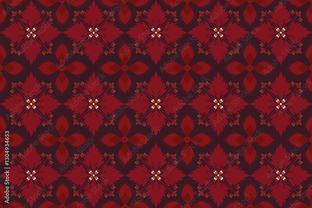 red seamless pattern.Oreintal flora damask seamless pattern embroidery.Indian style. Art ornament print.Design for carpet.cover.wallpaper.wrapping.farbric.clothing.Ethnic south western decor style.rug red seamless pattern.Oreintal flora damask seamless pattern embroidery.Indian style. Art ornament print.Design for carpet.cover.wallpaper.wrapping.farbric.clothing.Ethnic south western decor style.rug