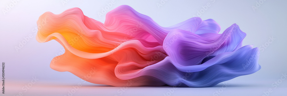 Softly cascading flows of magenta and lavender transitions, shaping a minimalist yet vibrant Softly cascading flows of magenta and lavender transitions, shaping a minimalist yet vibrant