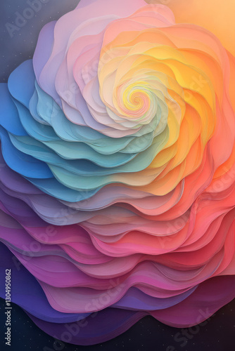 A fantastical illustration of a paper comet soaring through a cosmic expanse, its tail a cascade of