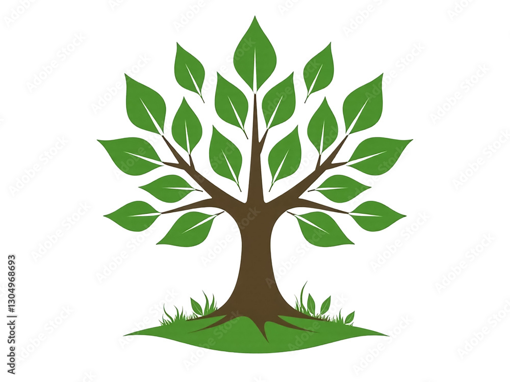 Ecology Logo Green Sheet Design . Green leaves. Symbol of nature conservation. Recyclable. Ecology Logo Green Sheet Design . Green leaves. Symbol of nature conservation. Recyclable.