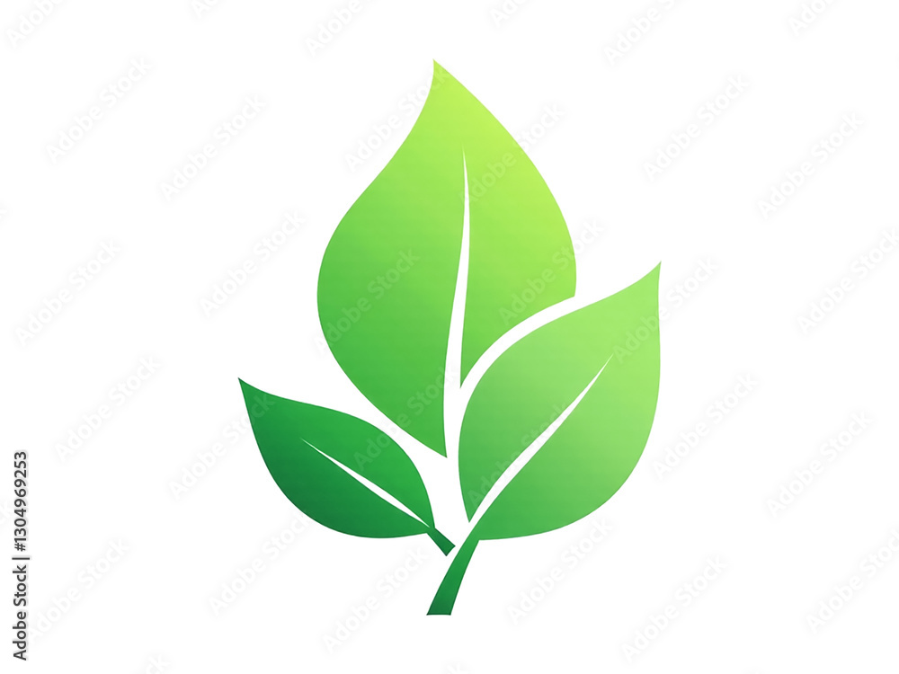 Ecology Logo Green Sheet Design . Green leaves. Symbol of nature conservation. Recyclable. Ecology Logo Green Sheet Design . Green leaves. Symbol of nature conservation. Recyclable.