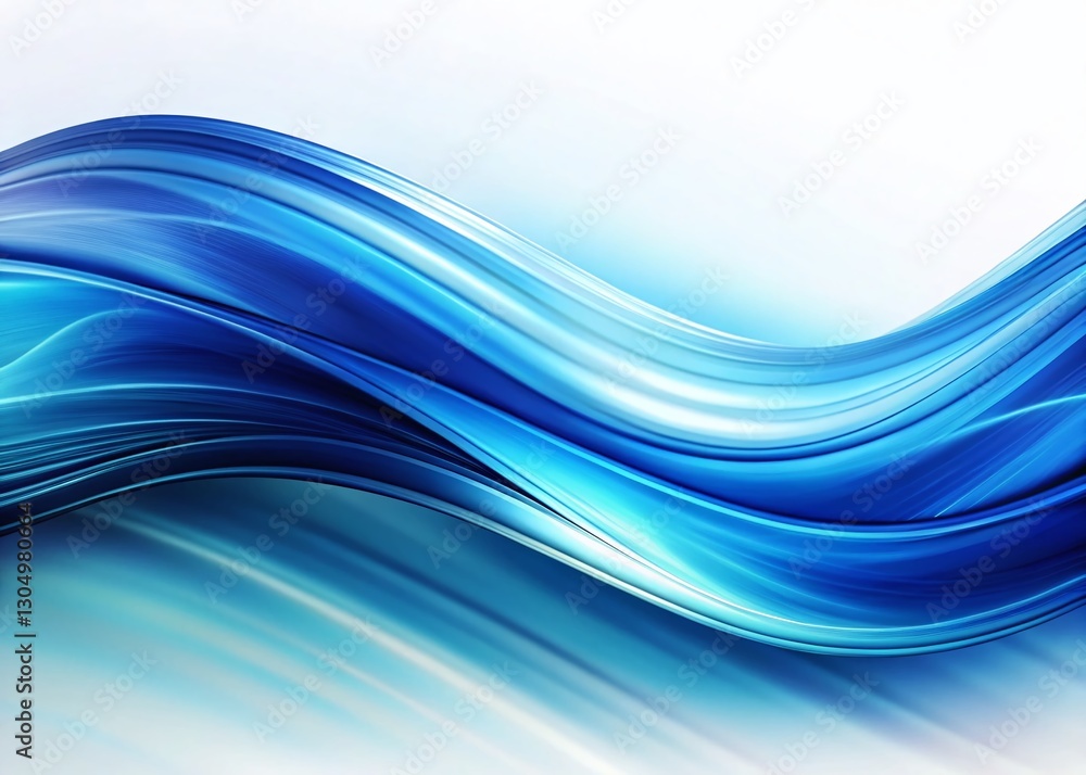 Abstract Blue Wave Stripes Minimalist Background - Modern Design Texture Abstract Blue Wave Stripes Minimalist Background - Modern Design Texture