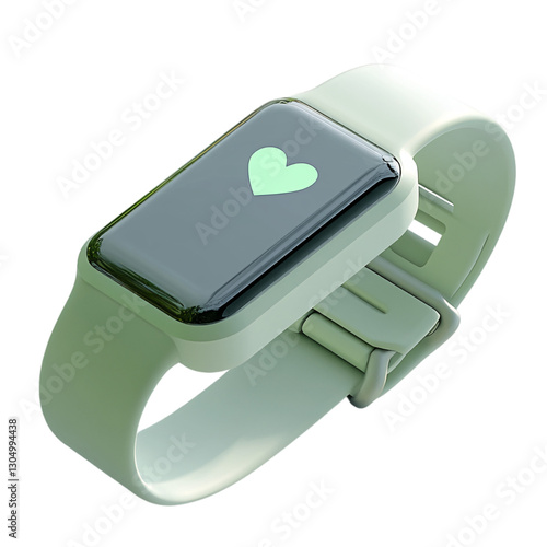 Fitness tracker monitoring heart rate home office product photography indoor setting close-up health awareness