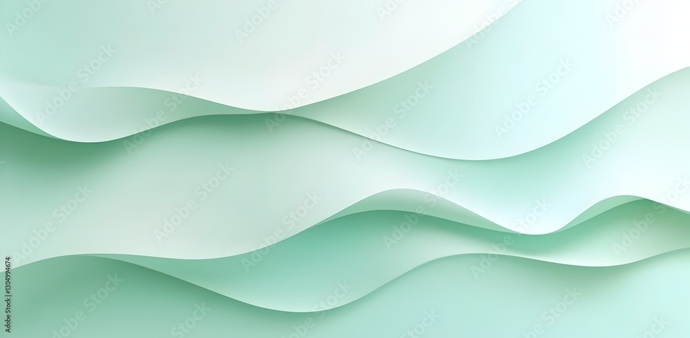 Obraz premium A green background with white squares