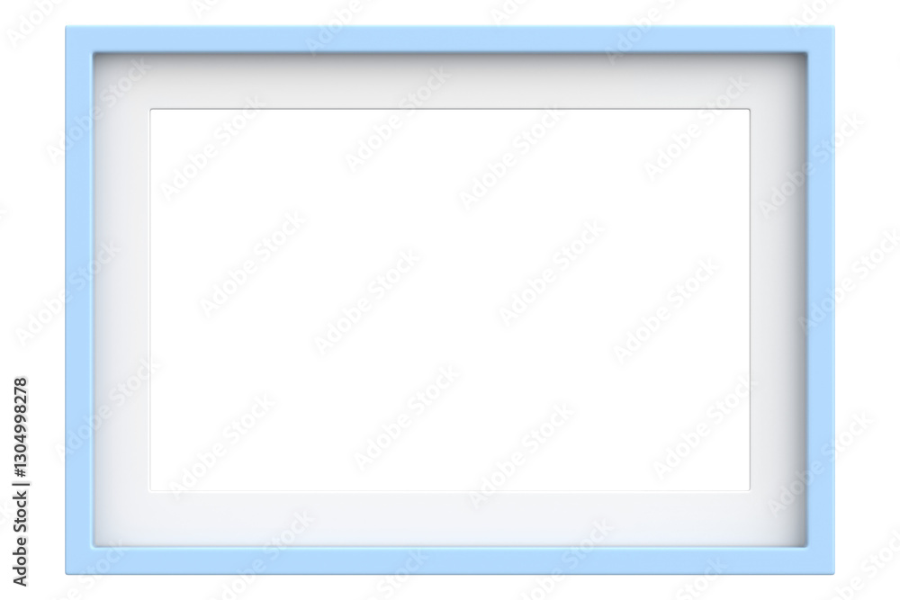 Picture frame. Landscape frame. 3D illustration. Picture frame. Landscape frame. 3D illustration.