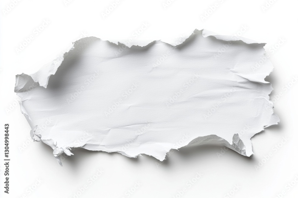 Torn lined paper sheet with rough jagged edges, perfect for notes. Torn lined paper sheet with rough jagged edges, perfect for notes.
