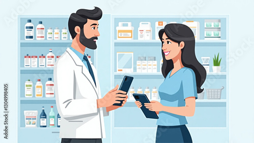 Online Pharmacy Consultation: Pharmacist Advising Patients via Smartphone Application