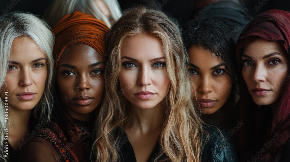 diverse group of women of different ages and ethnicities, generative ai diverse group of women of different ages and ethnicities, generative ai